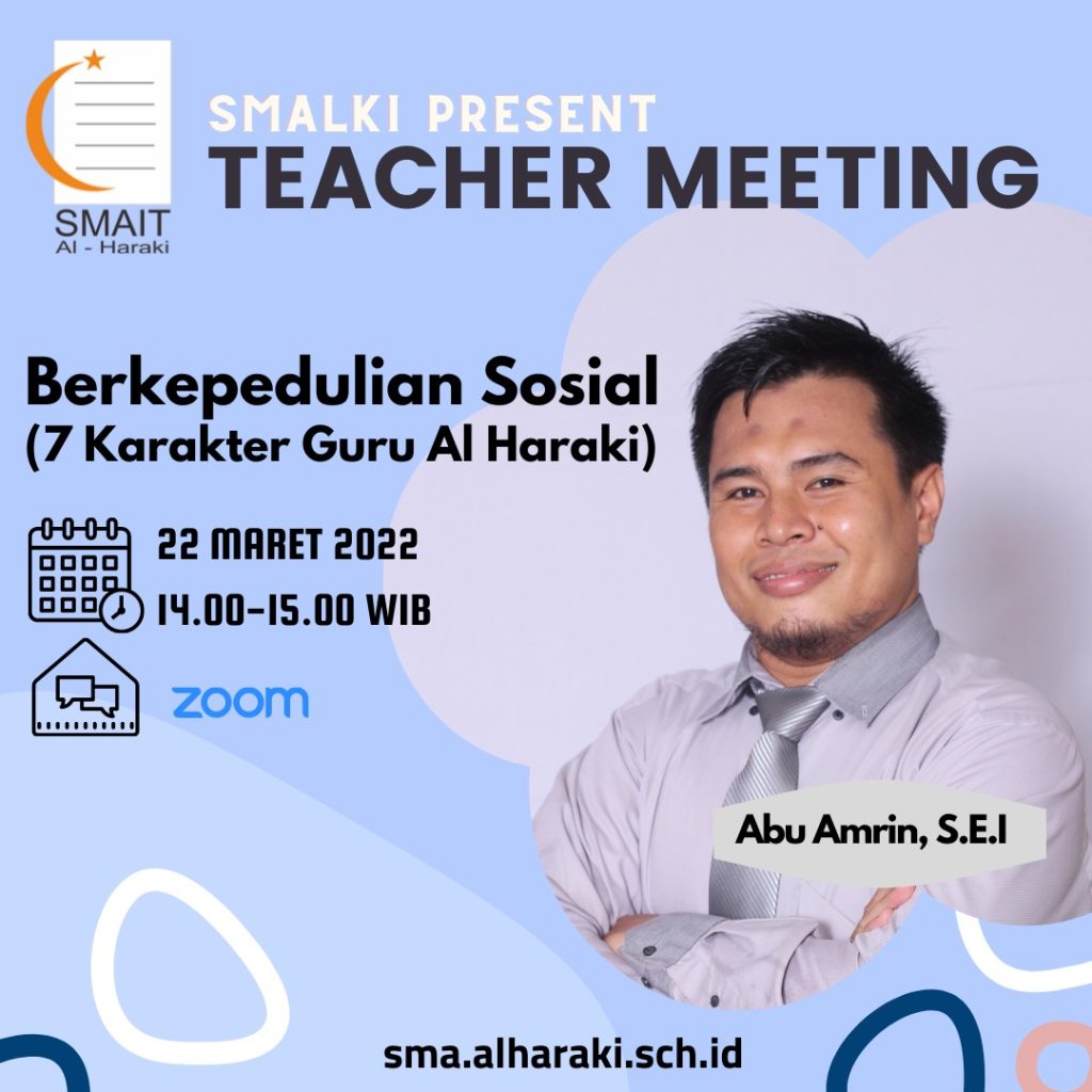 Teacher Meeting – by Abu Amrin, S.E.I