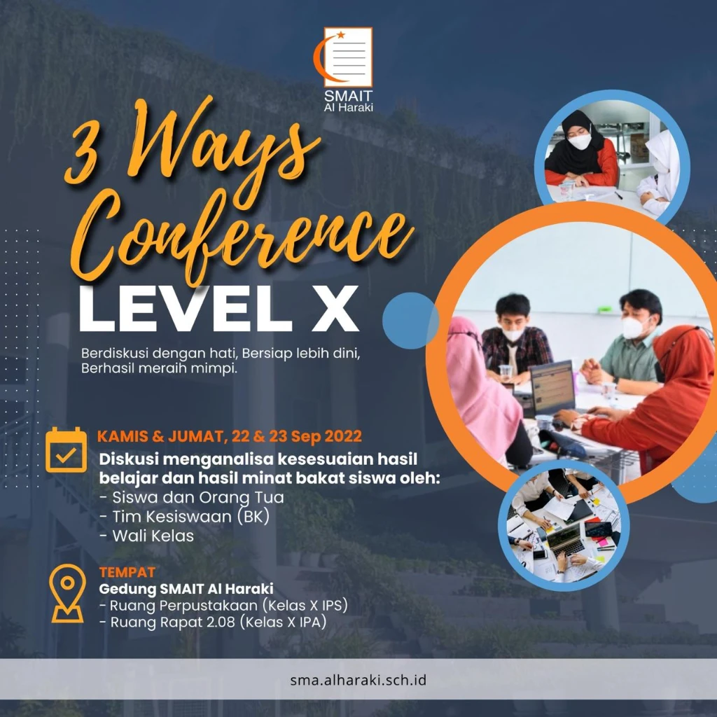 3 WAYS CONFERENCE LEVEL X