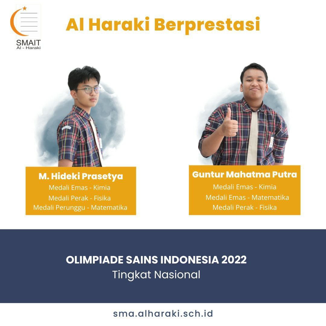 Prestasi Hideki dan Guntur